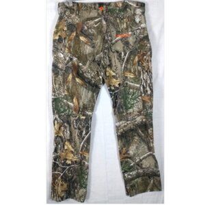 NOMAD Realtree Edge Camo Pants Mens 36x32 Cargo Stretch Hunting Outdoors Pockets